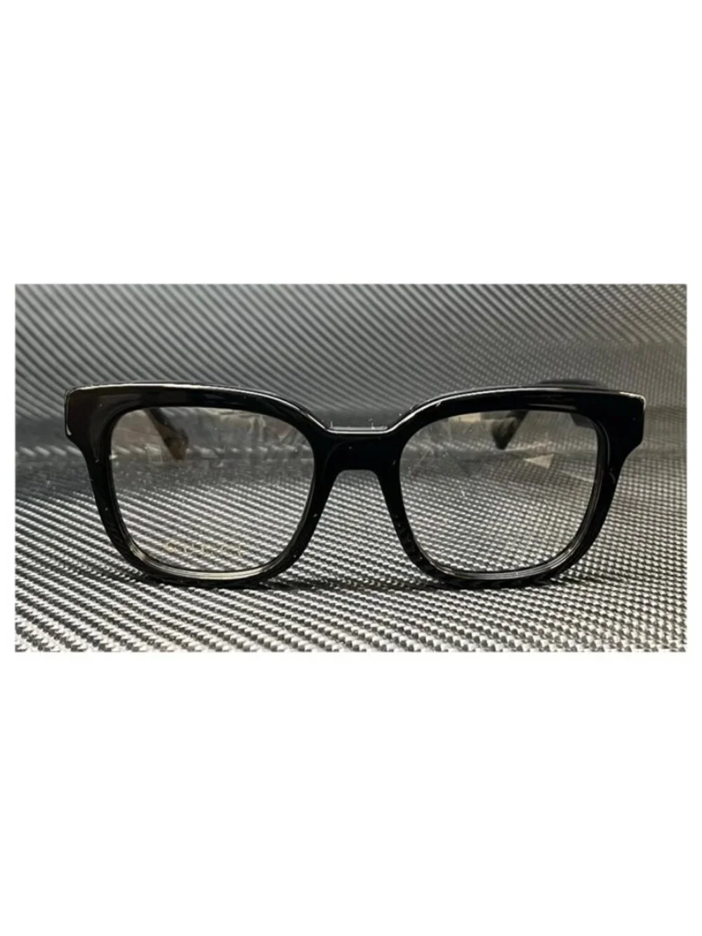New Gucci Women  Black Gold Eyeglasses  52- 18- 145